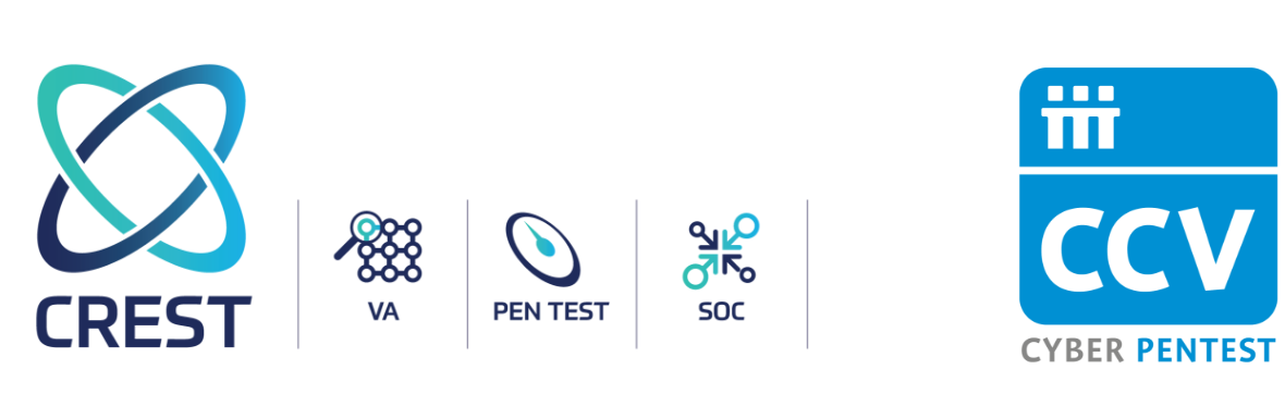 Crest and Cyber Pentest Logos