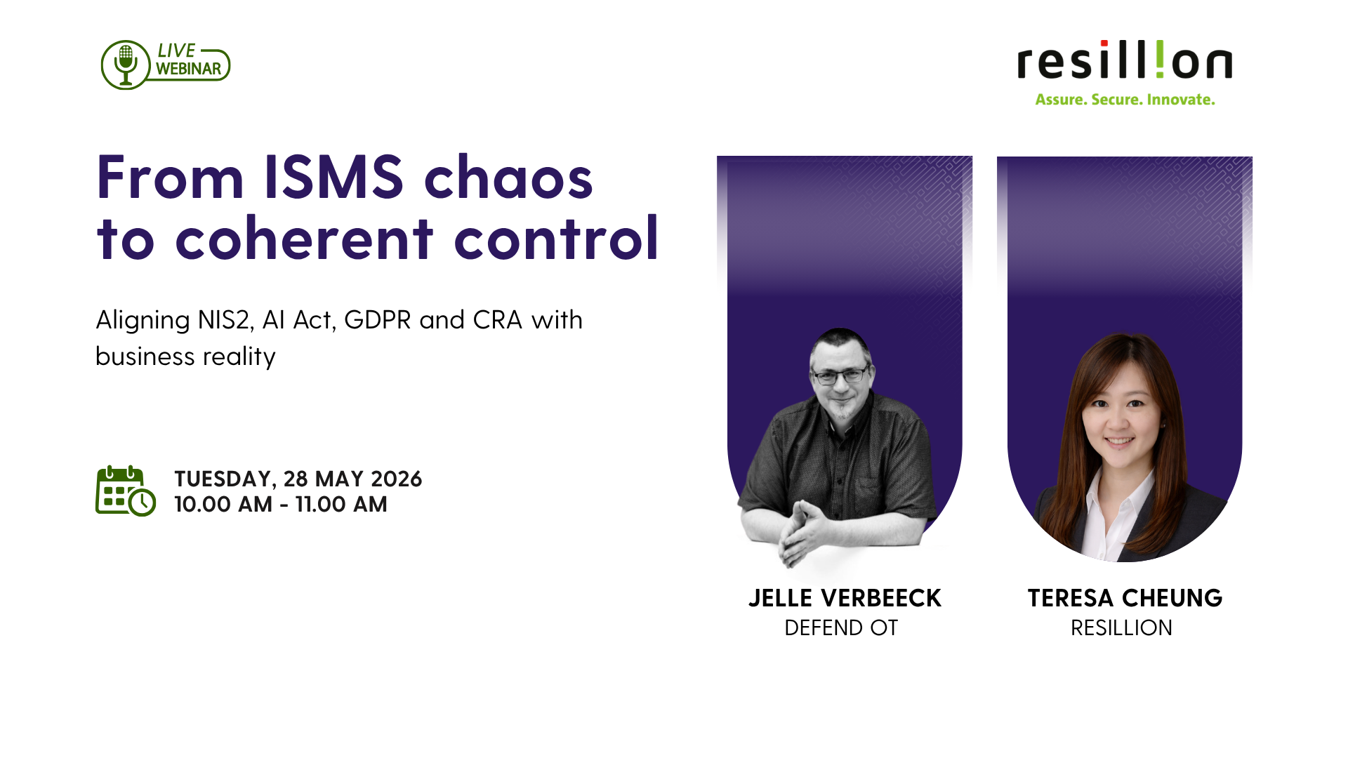 From ISMS chaos to coherent control