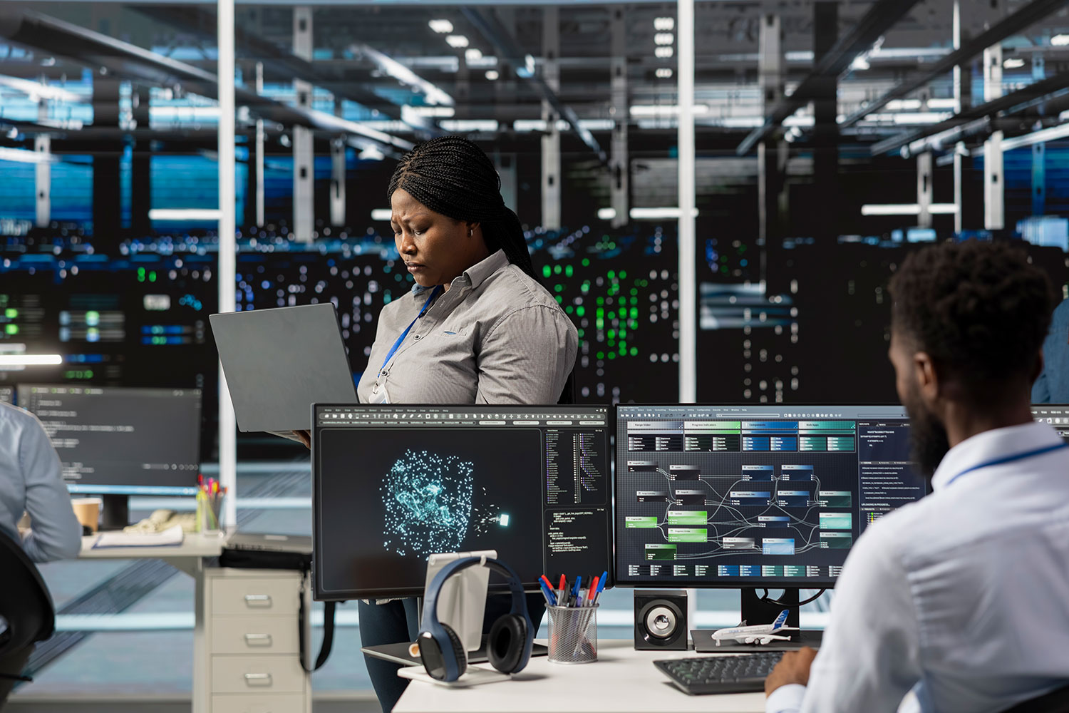 Team managing HbbTV broadcast infrastructure and Ligada iSuite testing operations