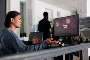 Developer troubleshooting CI Plus common interface and set-top box testing errors
