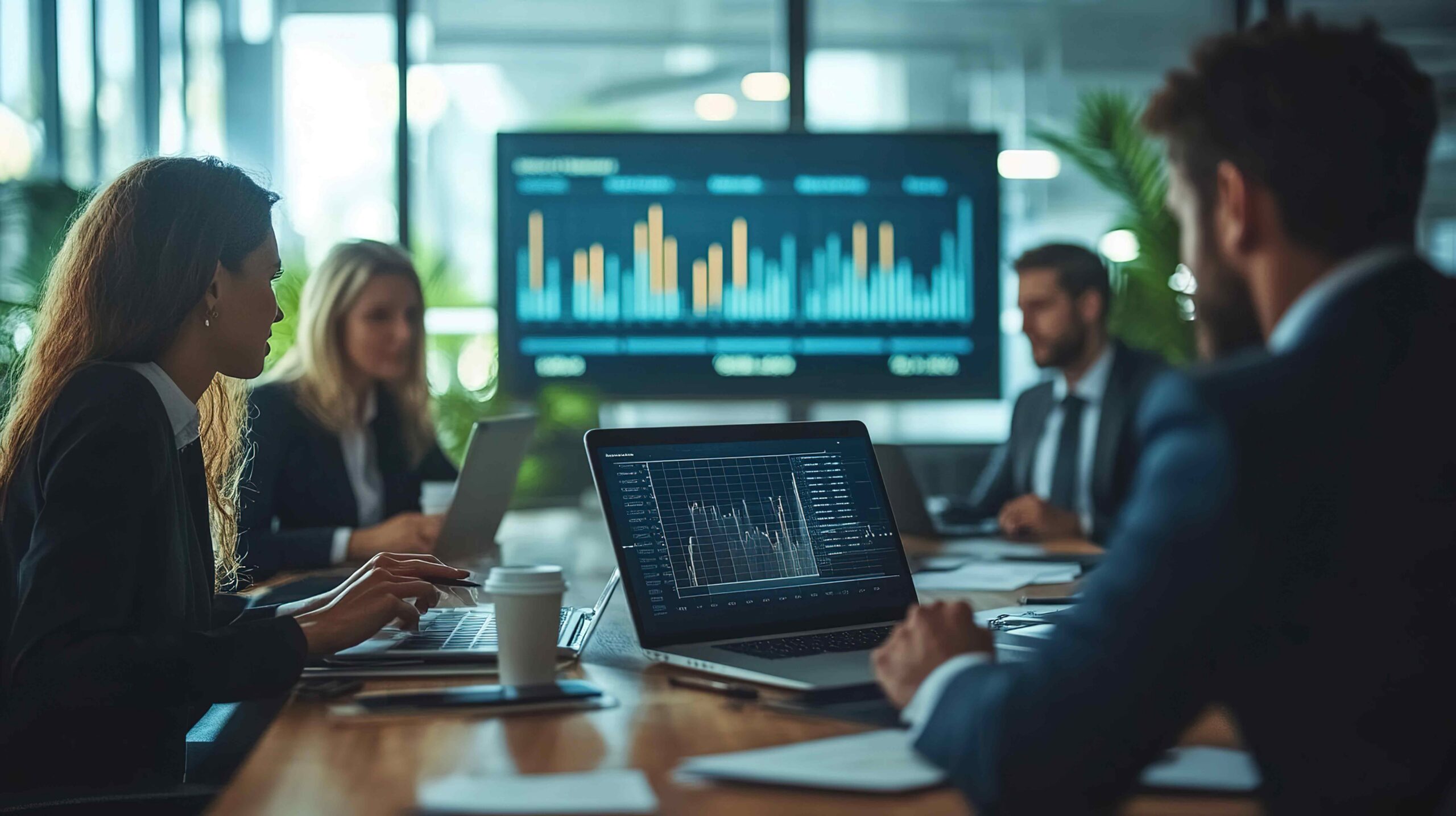 Team-meeting-at-table-discussing-business-operations-management-risk