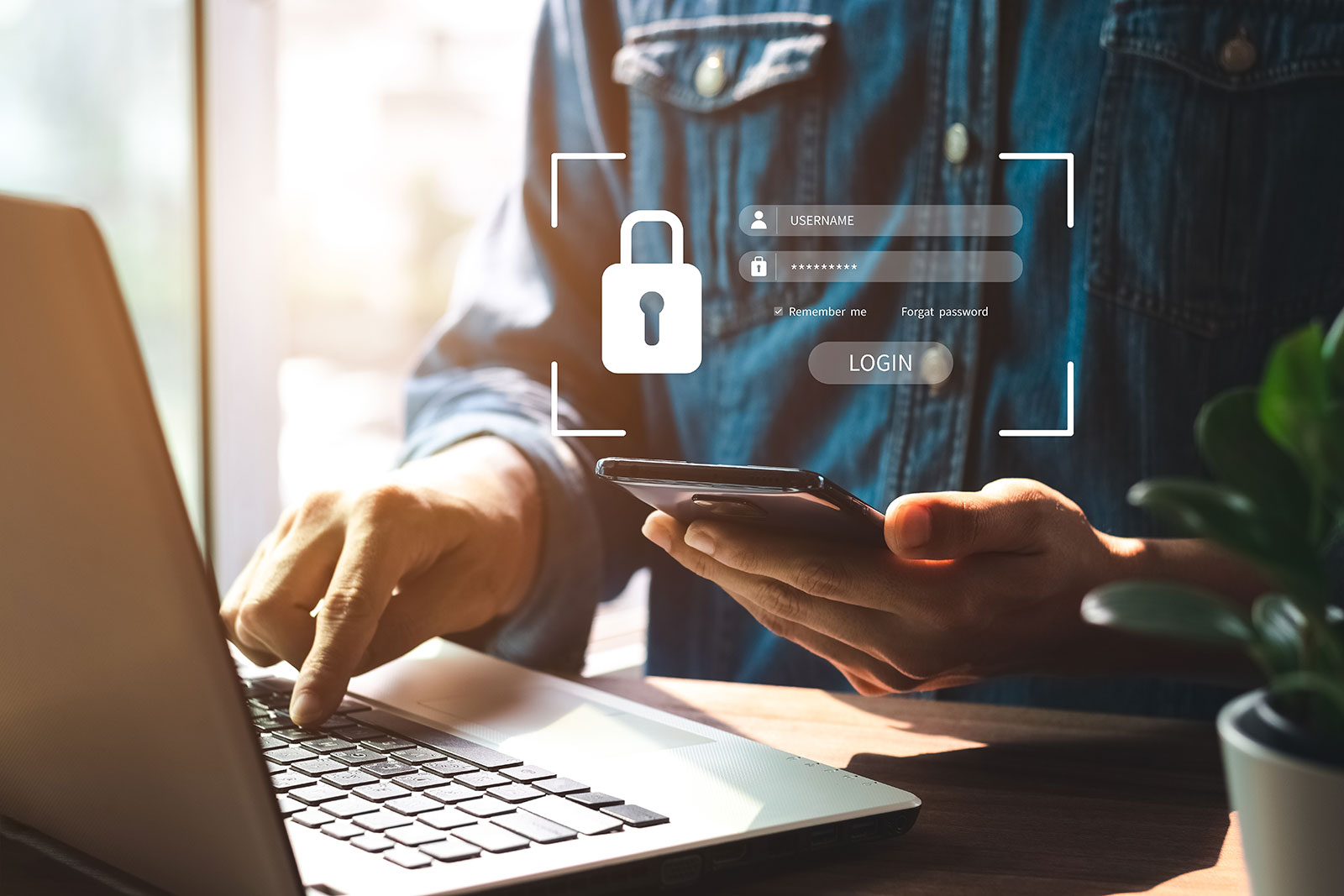Cyber security and cyber resilience act compliance testing on laptop