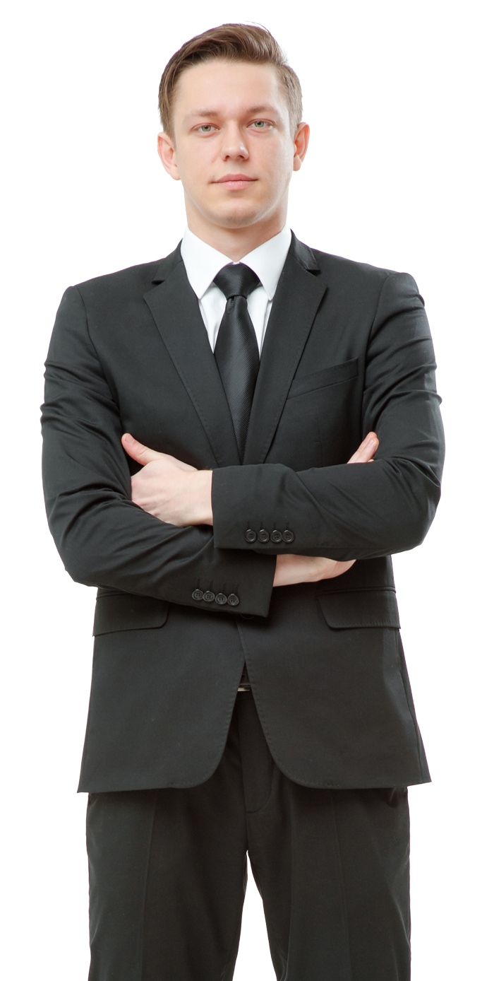 Confident business professional representing enterprise digital assurance and software QA leadership