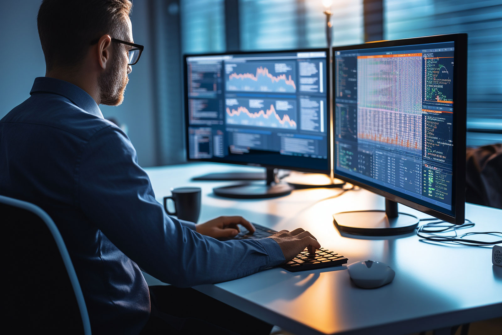 Professional monitoring critical infrastructure security analytics and data dashboards