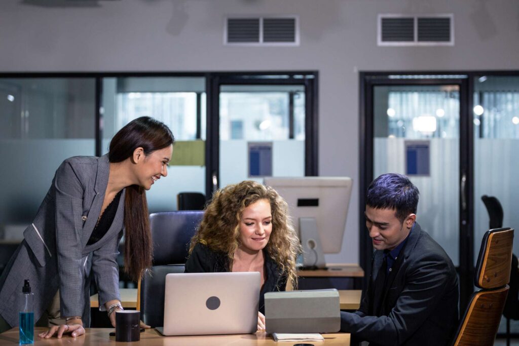 AI advisory engineers at work