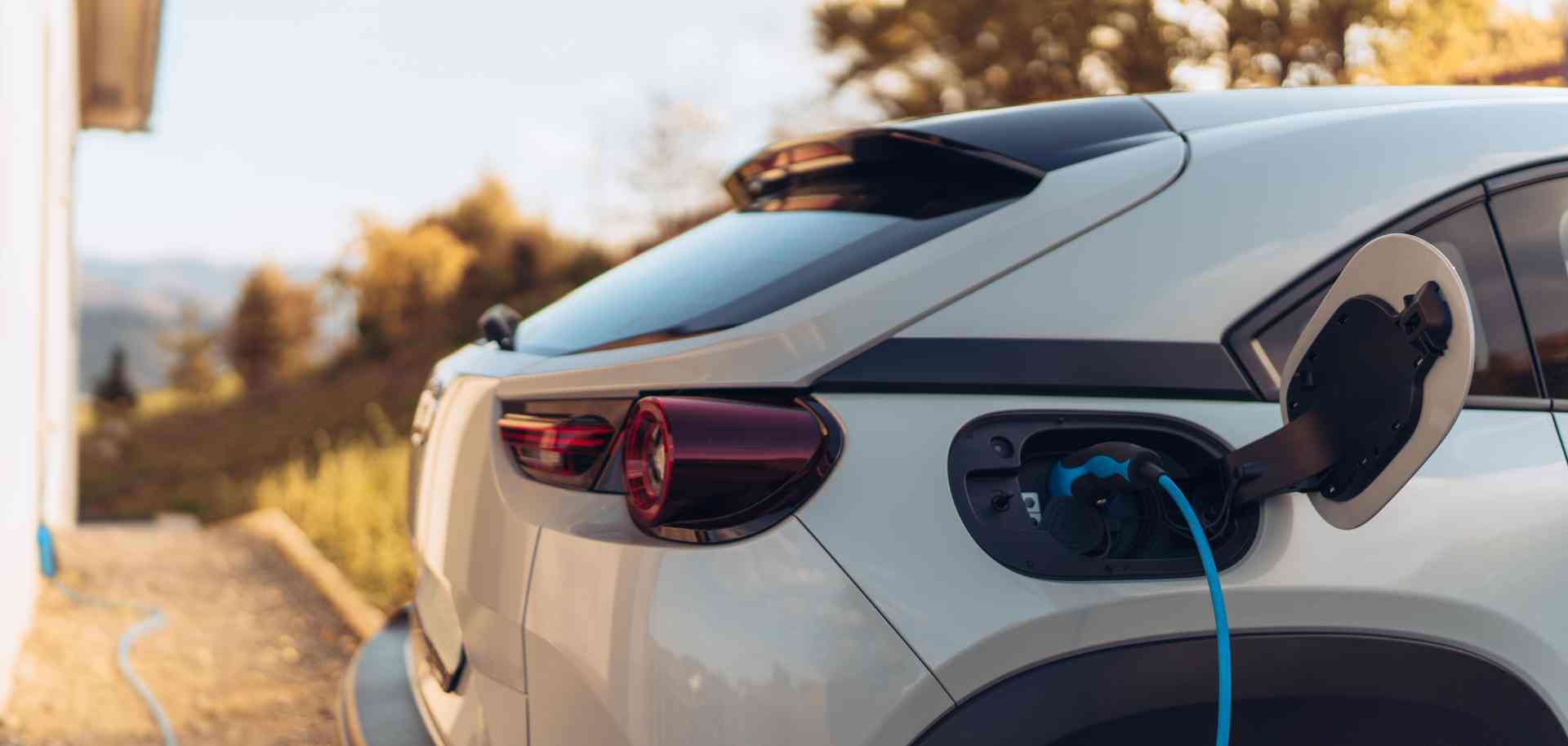 Electric vehicle charging at home power network station