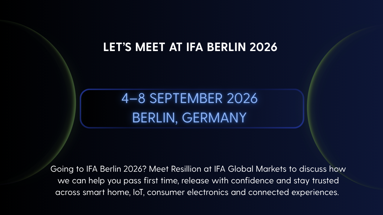 Lets meet at IFA Berlin 2026 