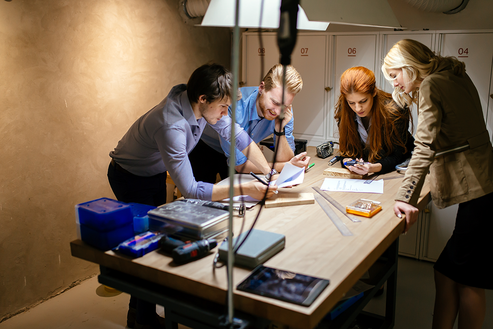 Team conducting AI model testing and responsible AI verification and validation assessment