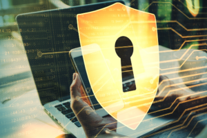 Digital security shield representing AI agent security and enterprise agentic AI platform protection