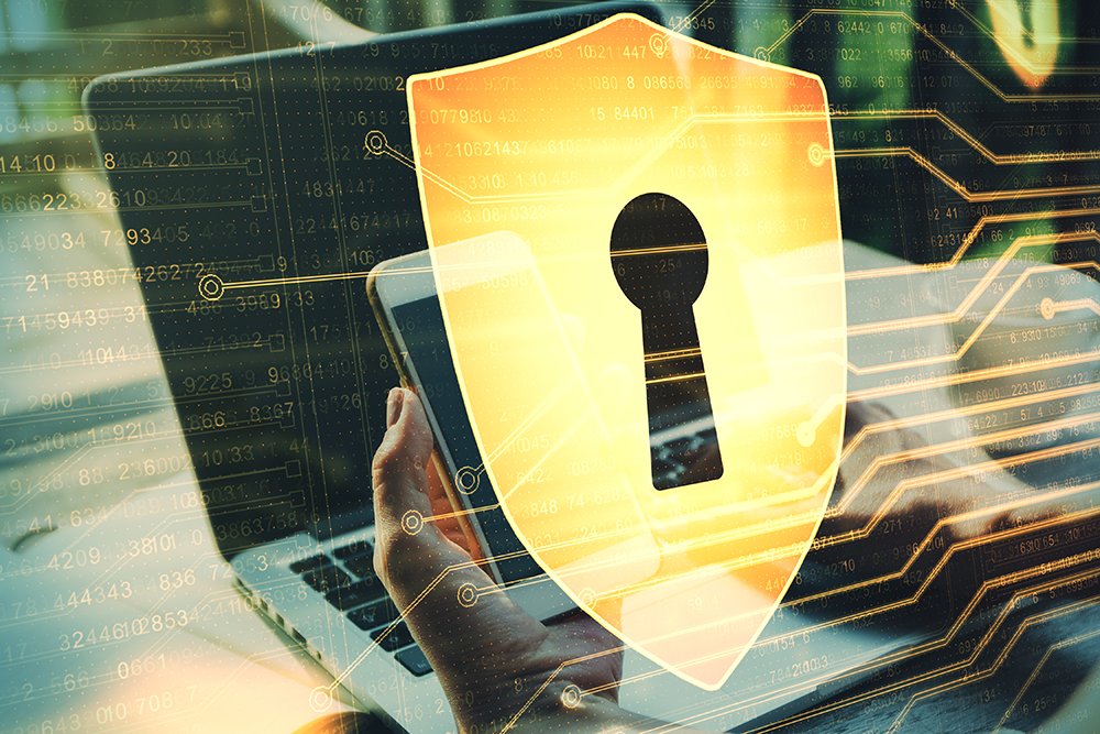 Digital security shield representing AI agent security and enterprise agentic AI platform protection
