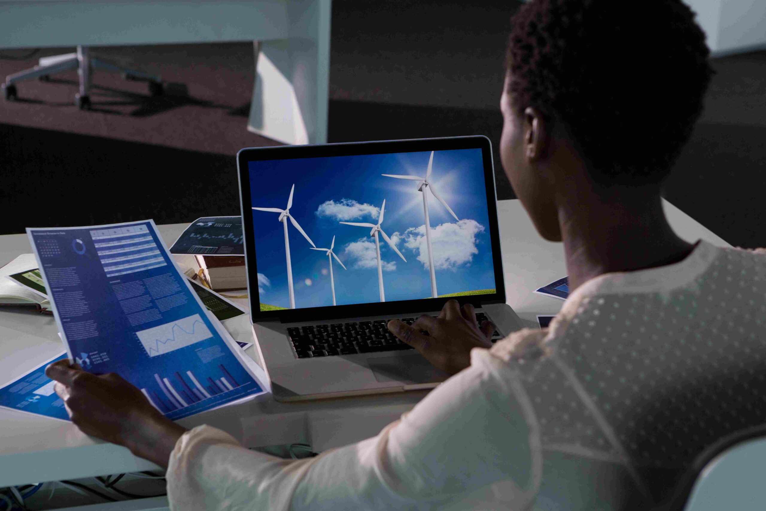 Analyst reviewing IoT Interoperability Testing data