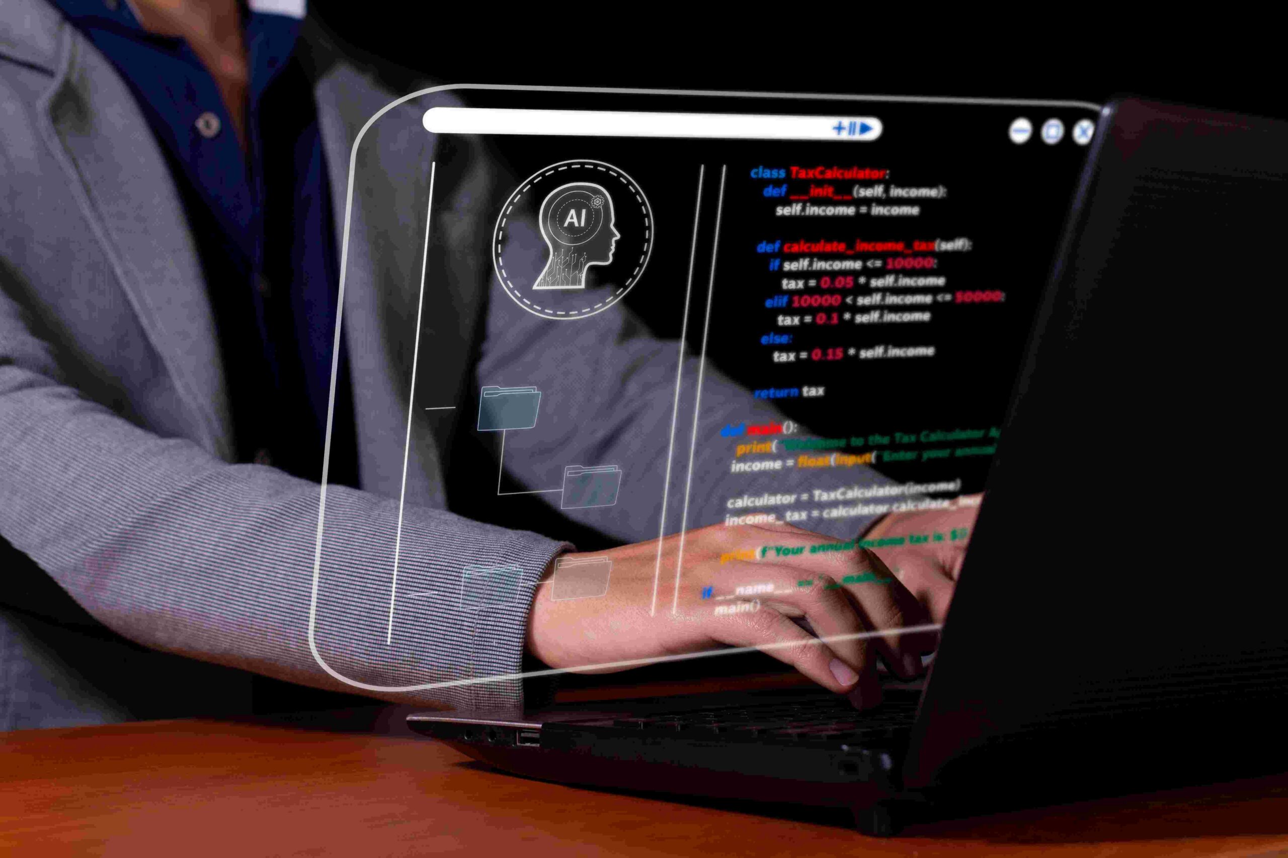 Artificial intelligence coding on a laptop screen 2026 01 07 01 44 30 utc scaled