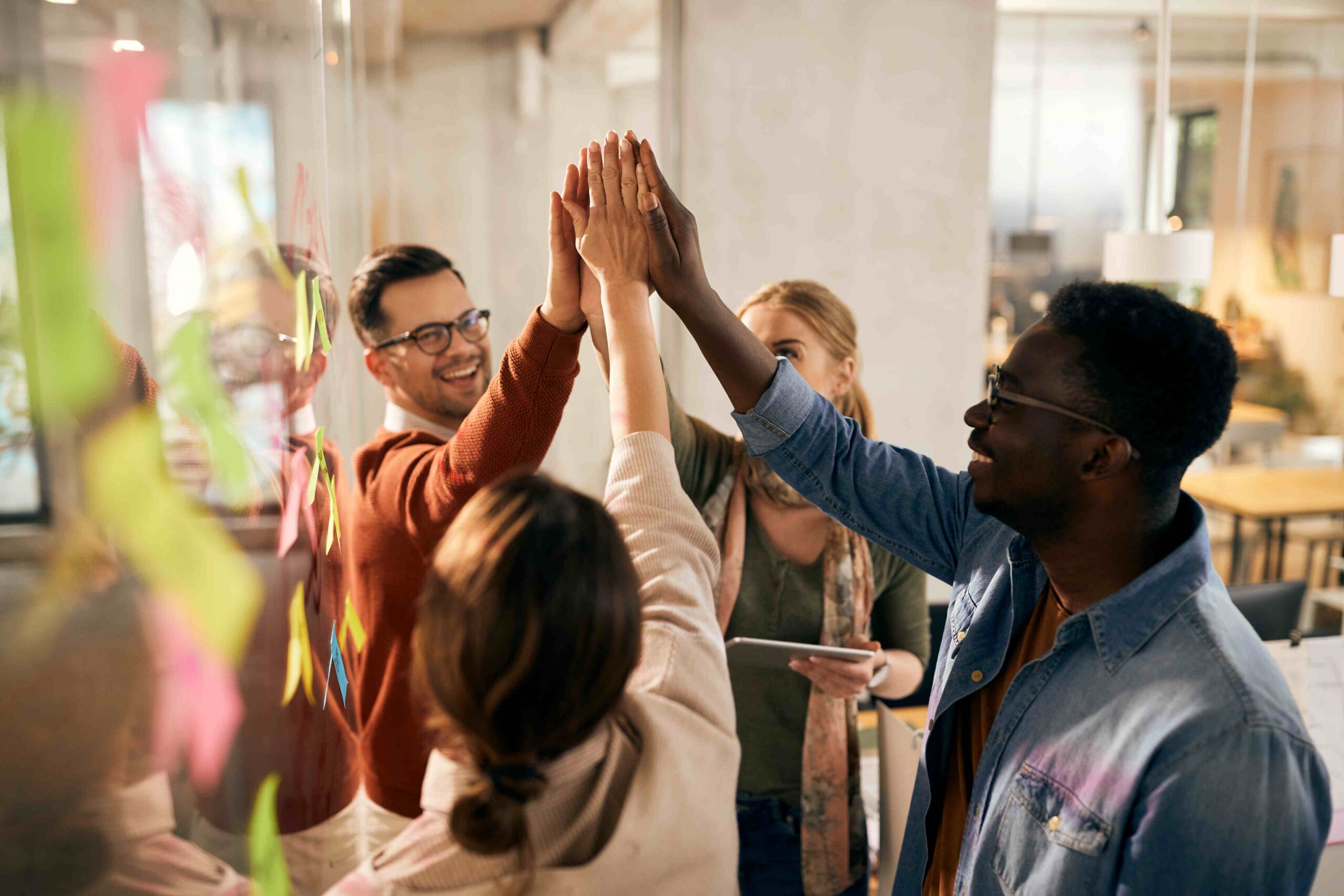 People enjoying great place to work scaled