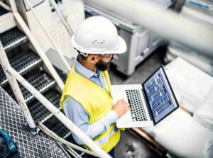 Person conducting On-Demand testing services in facility